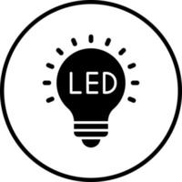 LED lichten vector icoon stijl