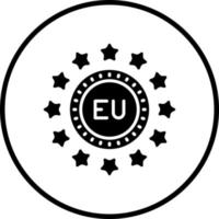 EU vector icoon stijl