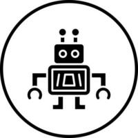 nano robot vector icoon stijl