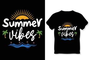 zomer gevoel t overhemd ,zomer typografie t overhemd ontwerp, zomer citaten ontwerp belettering vector