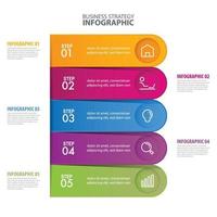 zakelijke infographics ontwerpsjabloon illustratie. vector