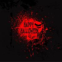 Grunge Halloween-achtergrond vector