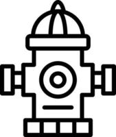 vector ontwerp hydrant icoon stijl