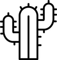 vector ontwerp cactus icoon stijl