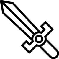 zwaard speelgoed- vector icoon stijl