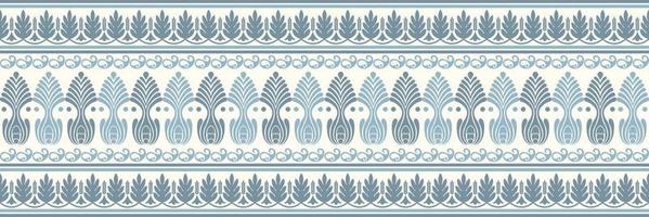 etnisch patroon. bandana afdrukken. zijde nek sjaal of hoofddoek. ontwerp voor sari, patola, sari, dupatta, textiel. tegel patronen. aztec stijl. bloemen vintage. Boheems Indisch motief stijl. kleding. vector. vector