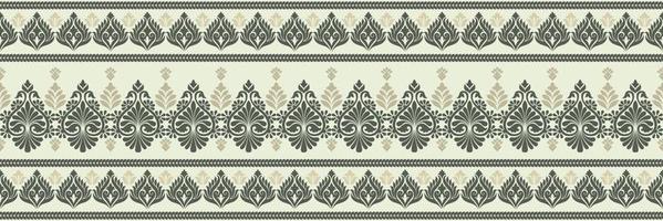 etnisch patroon. bandana afdrukken. zijde nek sjaal of hoofddoek. ontwerp voor sari, patola, sari, dupatta, textiel. tegel patronen. aztec stijl. bloemen vintage. Boheems Indisch motief stijl. kleding. vector. vector