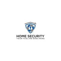 huis cctv veiligheid logo. modern logo icoon sjabloon vector ontwerp