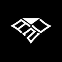 azu brief logo creatief ontwerp met vector grafisch, azu gemakkelijk en modern logo.