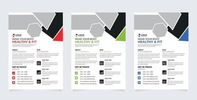 zakelijke bedrijf folder ontwerp brochure, jaar- rapport, tijdschrift, poster, zakelijk, folder, lay-out modern grootte a4 sjabloon vector