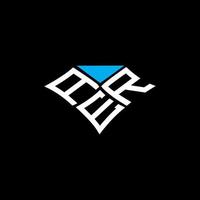 aer brief logo creatief ontwerp met vector grafisch, aer gemakkelijk en modern logo.