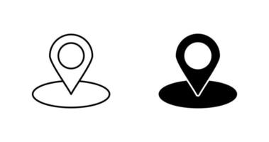 locatie vector pictogram