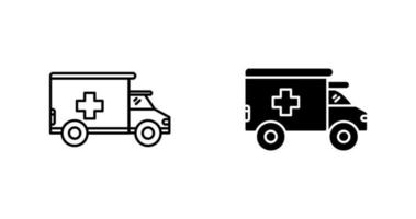 ambulance vector pictogram