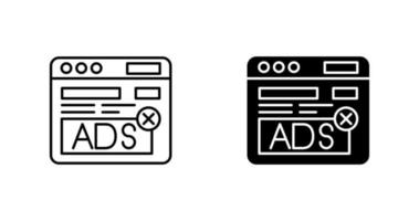 reclame vector pictogram