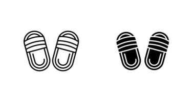 slippers vector icoon