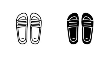 slippers vector icoon