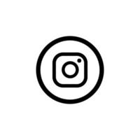 instagram icoon vector. instagram icoon ontwerp. sociaal media pictogrammen ontwerp vector