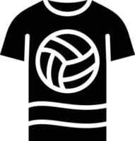 sport- overhemd vector icoon stijl