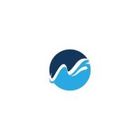 water Golf pictogrammalplaatje logo vector