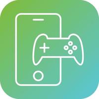 mobiel spel vector icoon stijl