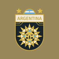 Argentinië World Cup Soccer Badges vector