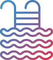 vector ontwerp zwembad icoon stijl