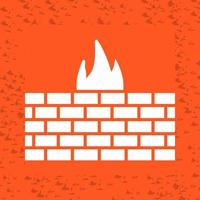 firewall vector pictogram