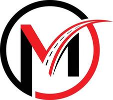 ml logistiek logo vector