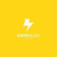 elektrisch energie merk bedrijf logo gemakkelijk ontwerp vector