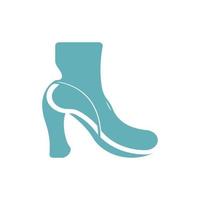 icoon schoen logo concept vector sneaker sjabloon