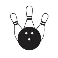 vector bowling illustratie