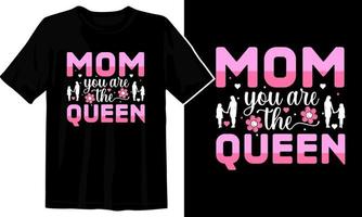 moeder dag t-shirt ontwerp voor mam t overhemd ontwerp vector