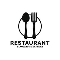 restaurant, resto, voedsel rechtbank, cafe logo vector