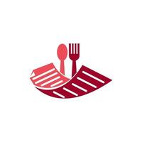 restaurant service abstract logo sjabloon symboolpictogram vector