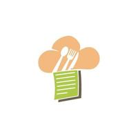 restaurant service abstract logo sjabloon symboolpictogram vector