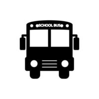 schoolbus vector pictogram