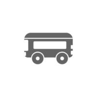 bus, stad vervoer vector icoon