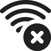 signaal communicatie informatie verbinding draadloze icoon symbool vector afbeelding, illustratie van de netwerk Wifi in zwart afbeelding. eps 10