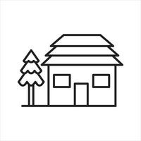 huis illustratie vector