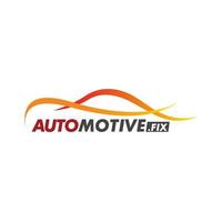 vector vlak gemakkelijk minimalistisch auto logo. reparatie onderhoud logo, garage logo, auto afstemmen