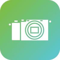 spiegelloos camera vector icoon stijl