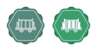 trolley vector pictogram vector