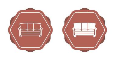 tweepersoonsbed vector icon