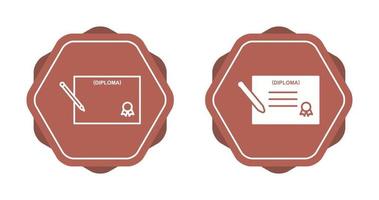 diploma vector pictogram