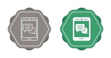 commentaar vector pictogram