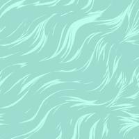 naadloze vector patroon van turquoise kleur van abstracte golven en spatten. water textuur.