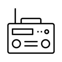 radio vector pictogram