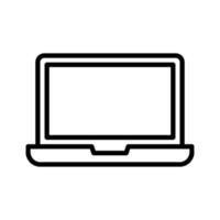 laptop vector pictogram