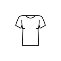 kleren mouwen t-shirt vector icoon