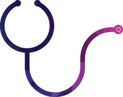Gezondheid raadplegen logo ontwerp sjabloon. stethoscoop geïsoleerd Aan bubbel babbelen symbool stethoscoop logo ontwerp vector